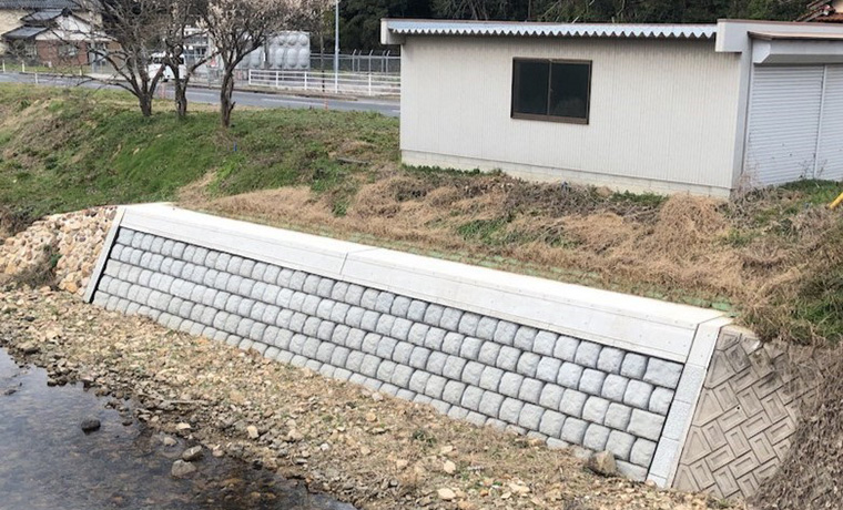 意宇川河川災害復旧工事